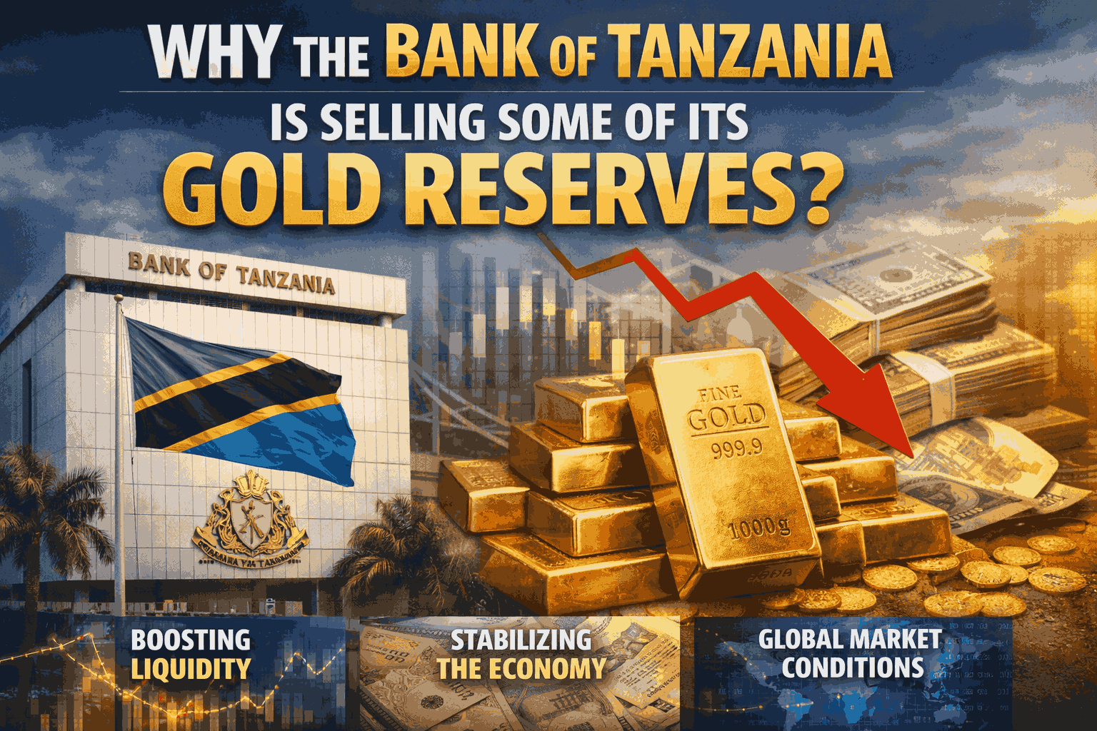 Why the Bank of Tanzania Is Selling Some of Its Gold Reserves?