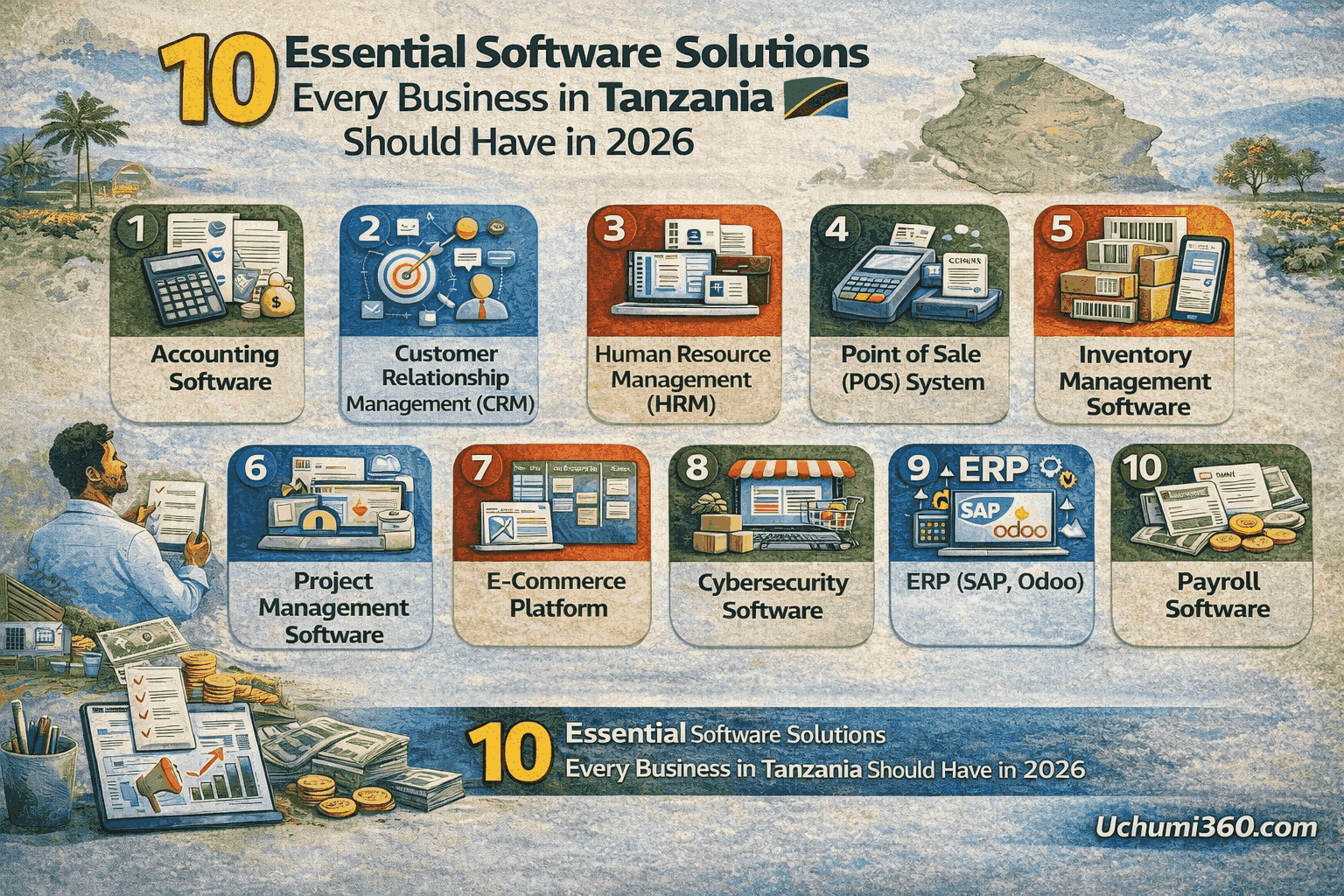 Essential Software Solutions Every Business in Tanzania Should Have in 2026